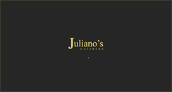 Desktop Screenshot of julianoscaterers.com